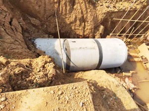 水泥管接頭的滲水如何處理